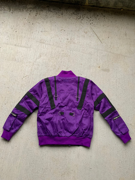 Rollercoaster Jacket - Purple/Black