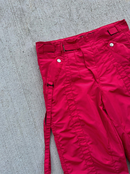 GR16:9 Nylon Trousers - Red