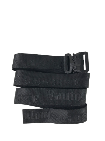 Blacked Out Location Belt - Polymer Buckle