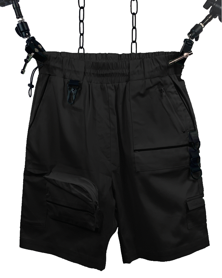 SPCWLK Cargo Shorts - Black