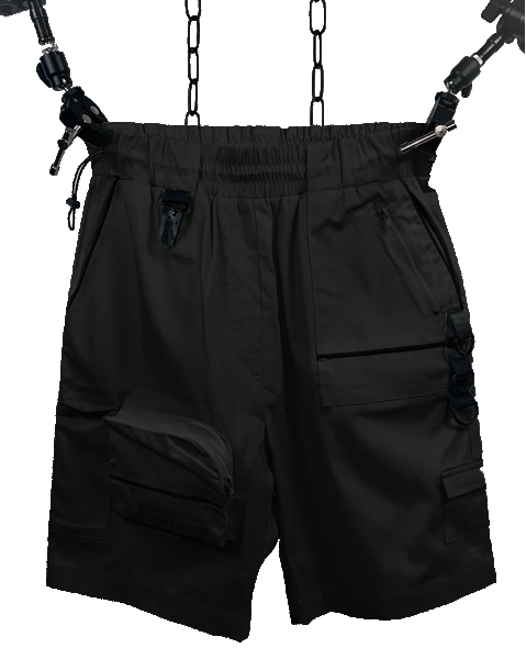 SPCWLK Cargo Shorts - Black